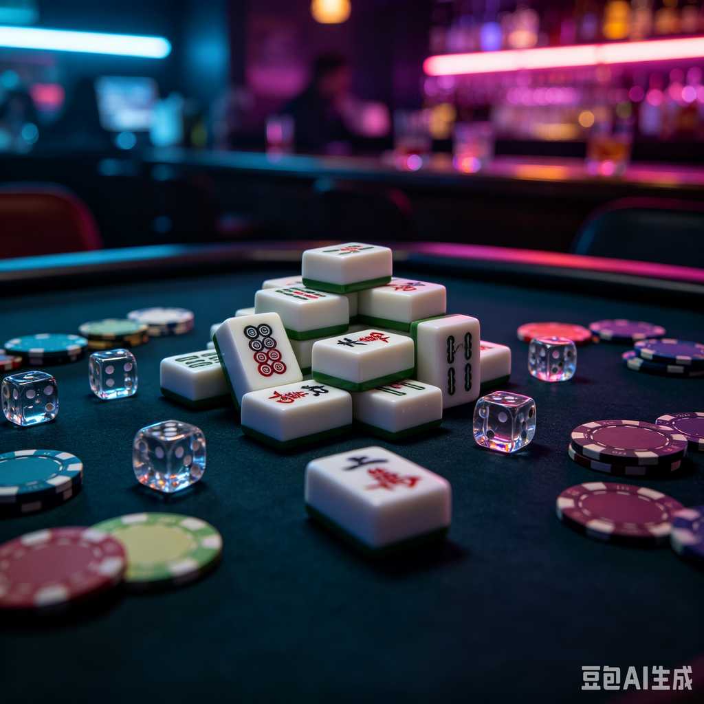 green transparent mahjong tiles